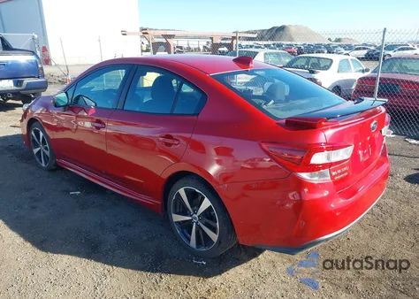 2018 Subaru Impreza 2.0I Sport из США, поврежденный, VIN 4S3GKAM67J3612483